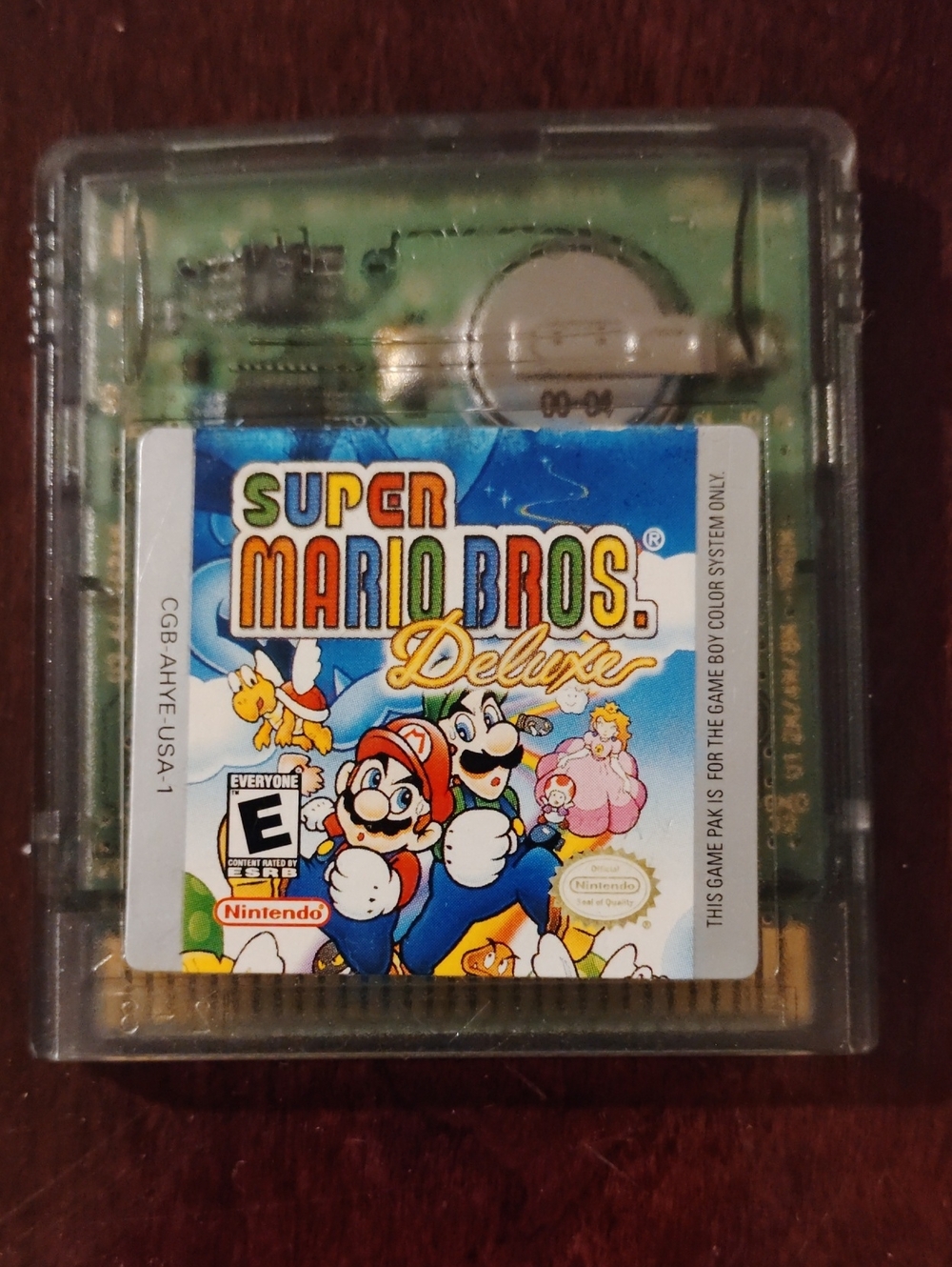 Super Mario Bros Deluxe Gameboy Game